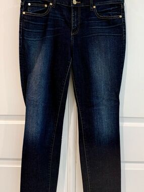 Tory Burch Super Skinny Jeans Dark Wash Size 10